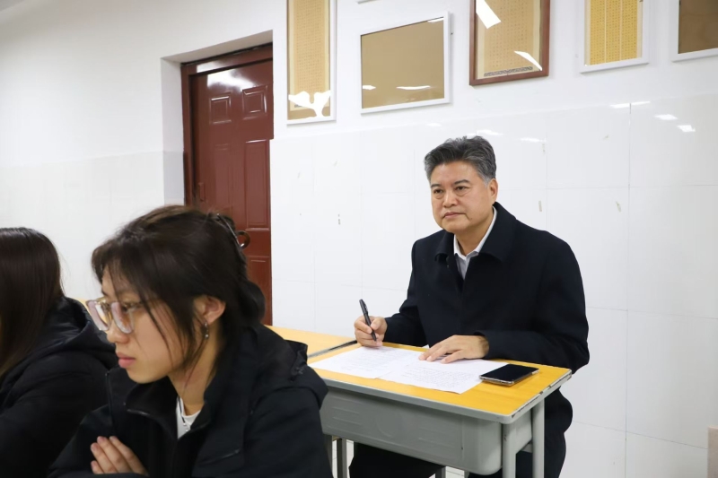 筑牢思政教育主阵地：校领导深入马克思主义学院推进教学提升行动