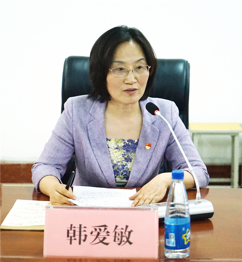 韩爱敏同志任beat365英国官网网站党委书记