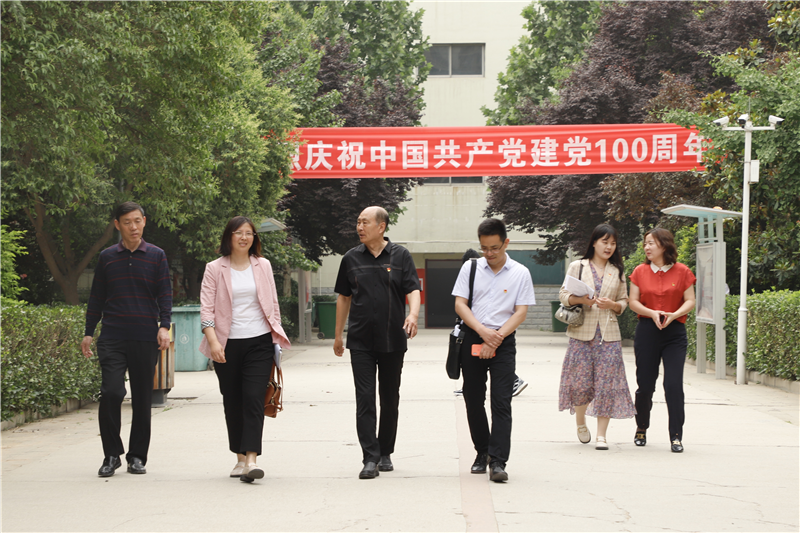 【学院动态】河南省民办教育党建特色项目考察组莅临我院指导工作