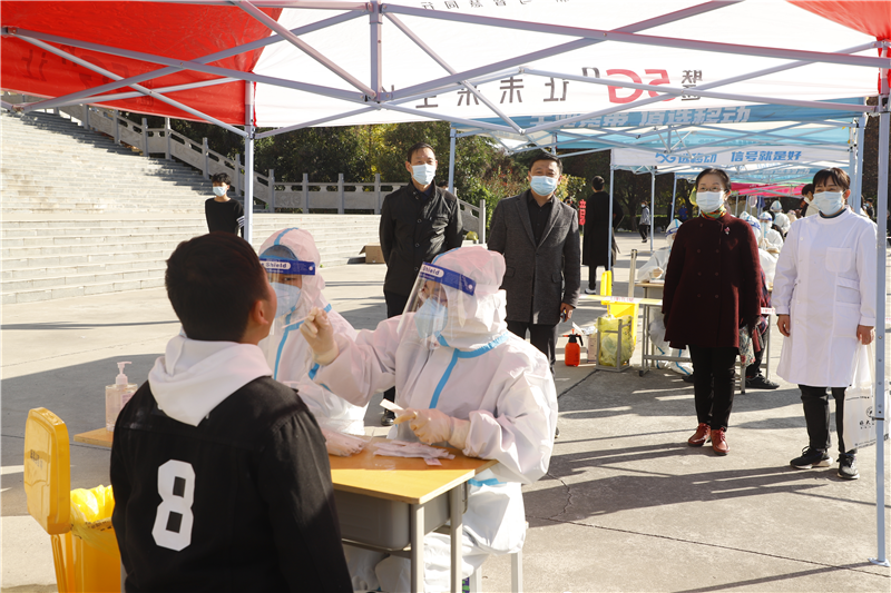 beat365顺利开展第二轮全员核酸检测工作