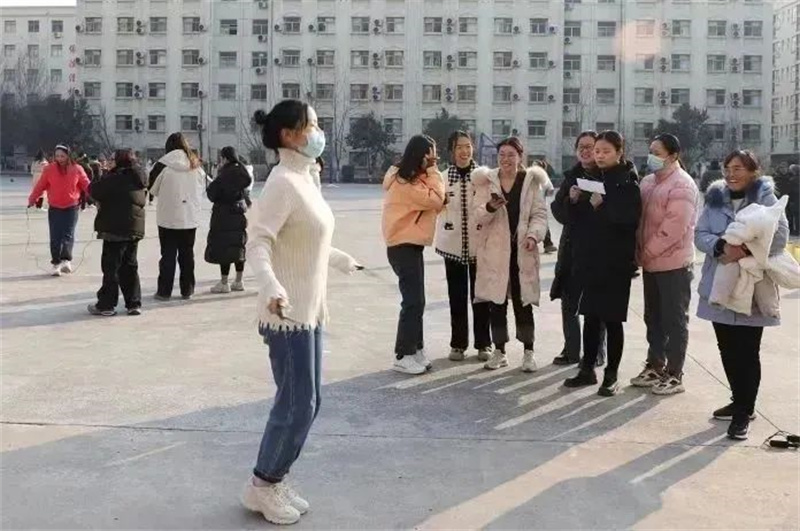 趣味燃冬日，运动展风采