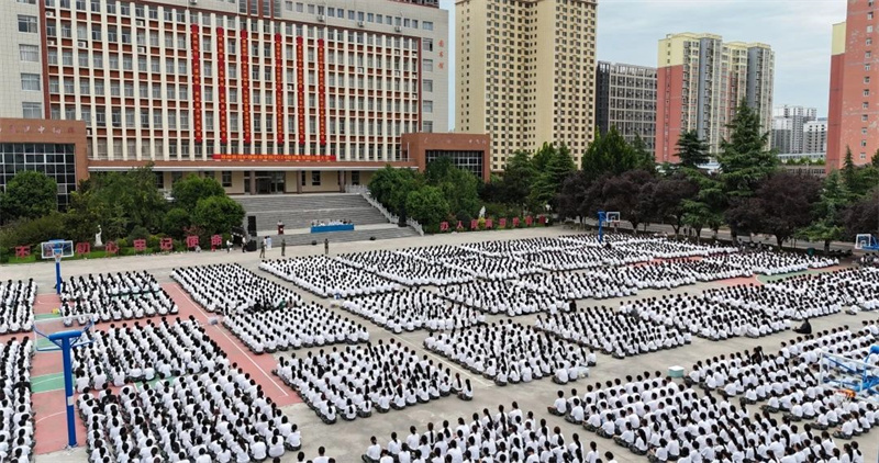 我院举行2024级新生军训动员大会